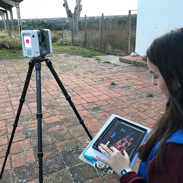 Escaneado 3D de una Masía en el Barcelonès